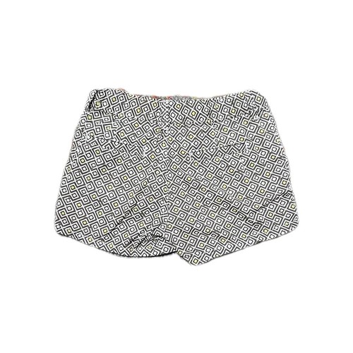 Old Navy Girls Size 10 Geometric Shorts Brown Yellow - Picture 2 of 4