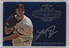 2013 Topps Five Star Silver Signatures Blue 22/25 Madison Bumgarner Auto 0b0