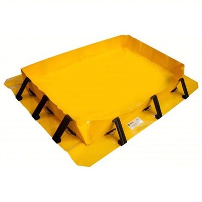 Enpac 57-8108-Ye-Su Snap Wall Containment Berm, 400Gal