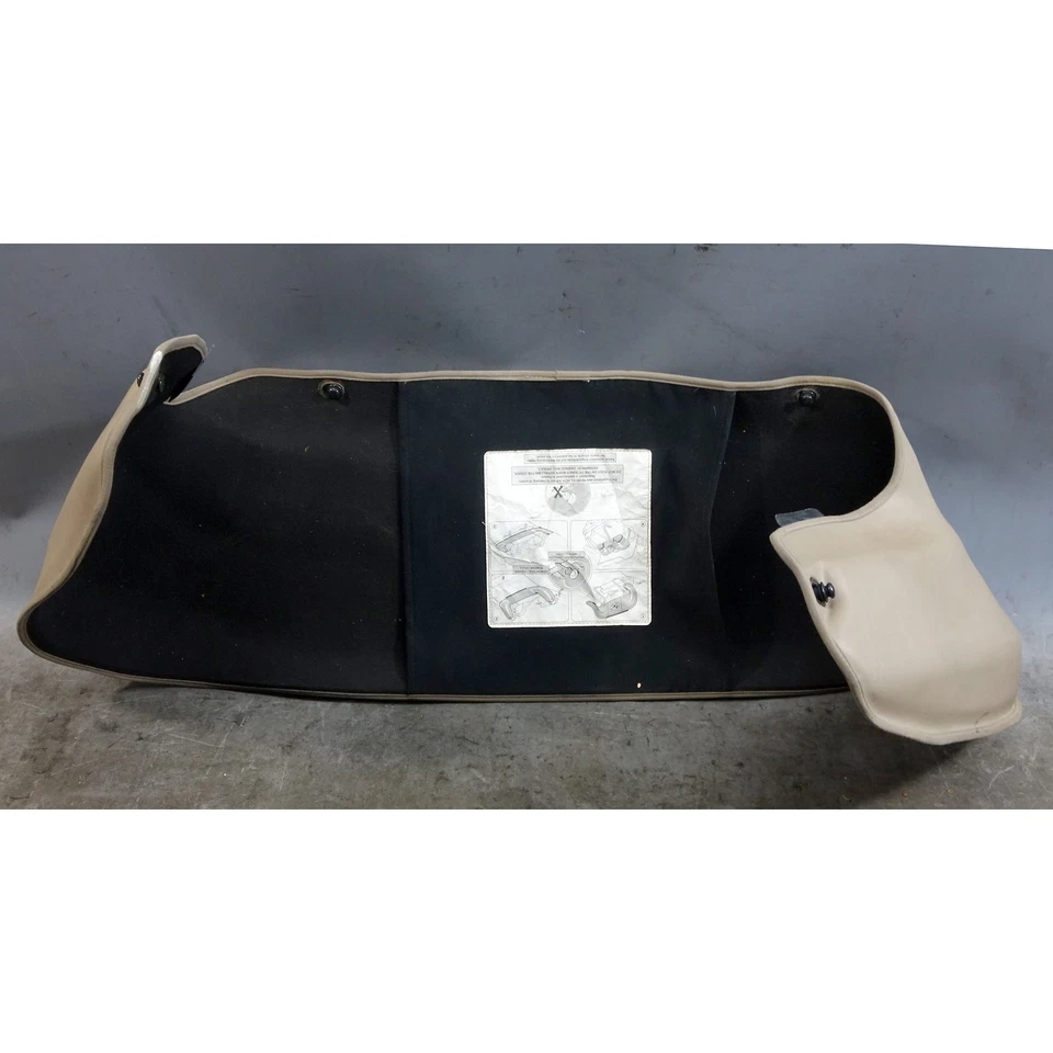BMW Z3 Roadster 1996-2002 convertible techo blando cubierta de arranque beige tostado OEM Foto 2 de 4