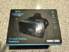 FEEBZ VR Headset for iPhone & Android 1.0 for kids with Links to 3D Video