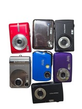 Digital Camera Lot Of 7 Cameras - For Parts Or Repair Some Works Fine