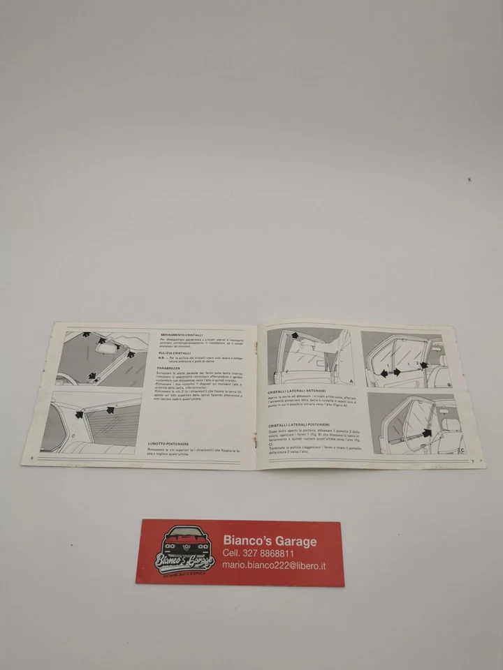 Libretto Allegato Alfetta 2000 Blindata - Immagine 4 di 4