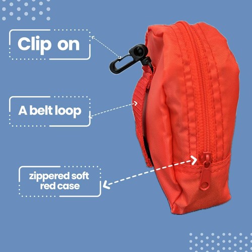 MCR Medical (Pack of 10) Adult & Infant CPR Mask Combo Kit with 2 Valves - Picture 3 of 3