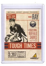 Rob Ray 2011-12 Panini Pinnacle Tough Times Card #3