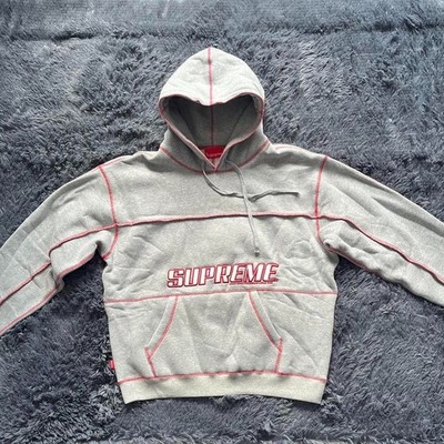 Supreme Cover Stitch Full Tracksuit Men's Size XL Grey Brand new