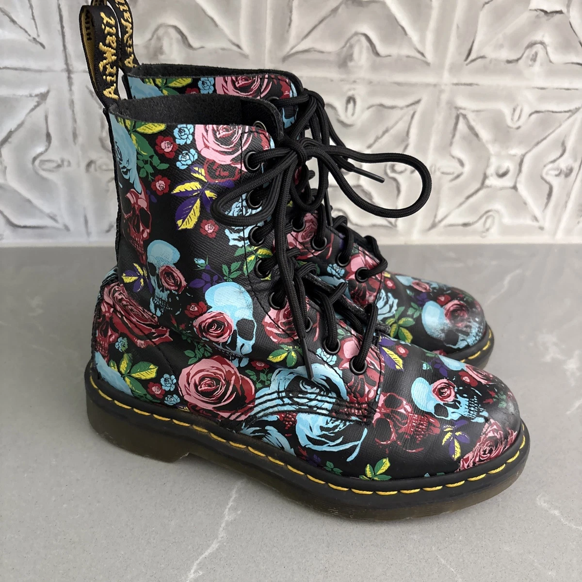 Dr. Martens Pascal Floral Boots for Women for sale | eBay