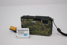 Nikon COOLPIX AW110 impermeabile antiurto GPS Full HD 5x fotocamera zoom mimetica con batteria