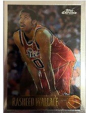 Topps Chrome 1996-97 Rasheed Wallace #31 Washington Bullets Basketball