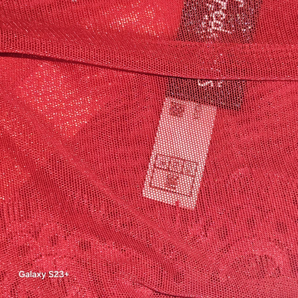 Новый с ярлыками ноги Avenue красный чистый кружева Bell рукава женское белье халат плюс размер XS  - Изображение 3 из 4