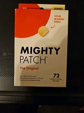 Mighty Patch Jumbo Pack Original 72 Hydrocolloid Patches Nighttime Blemish Patch