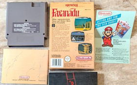 DEUTSCHE OVP & Anleitung - Faxanadu - PAL B Nintendo NES Spiel CIB