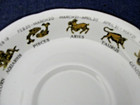 Vintage "Signs of theZodiac" Tea Cup & Saucer - "Libra" Sept 24-Oct. 23 — photo 8