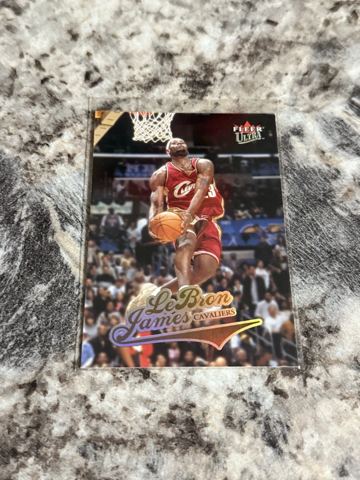 Lebron James trading card
