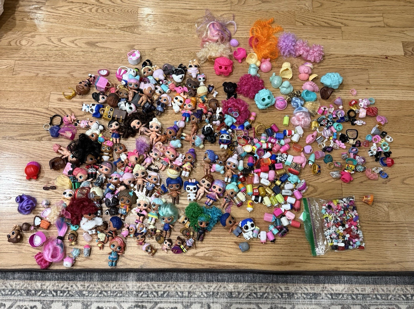 Massive Lot Of 200++ Dolls And Accessories