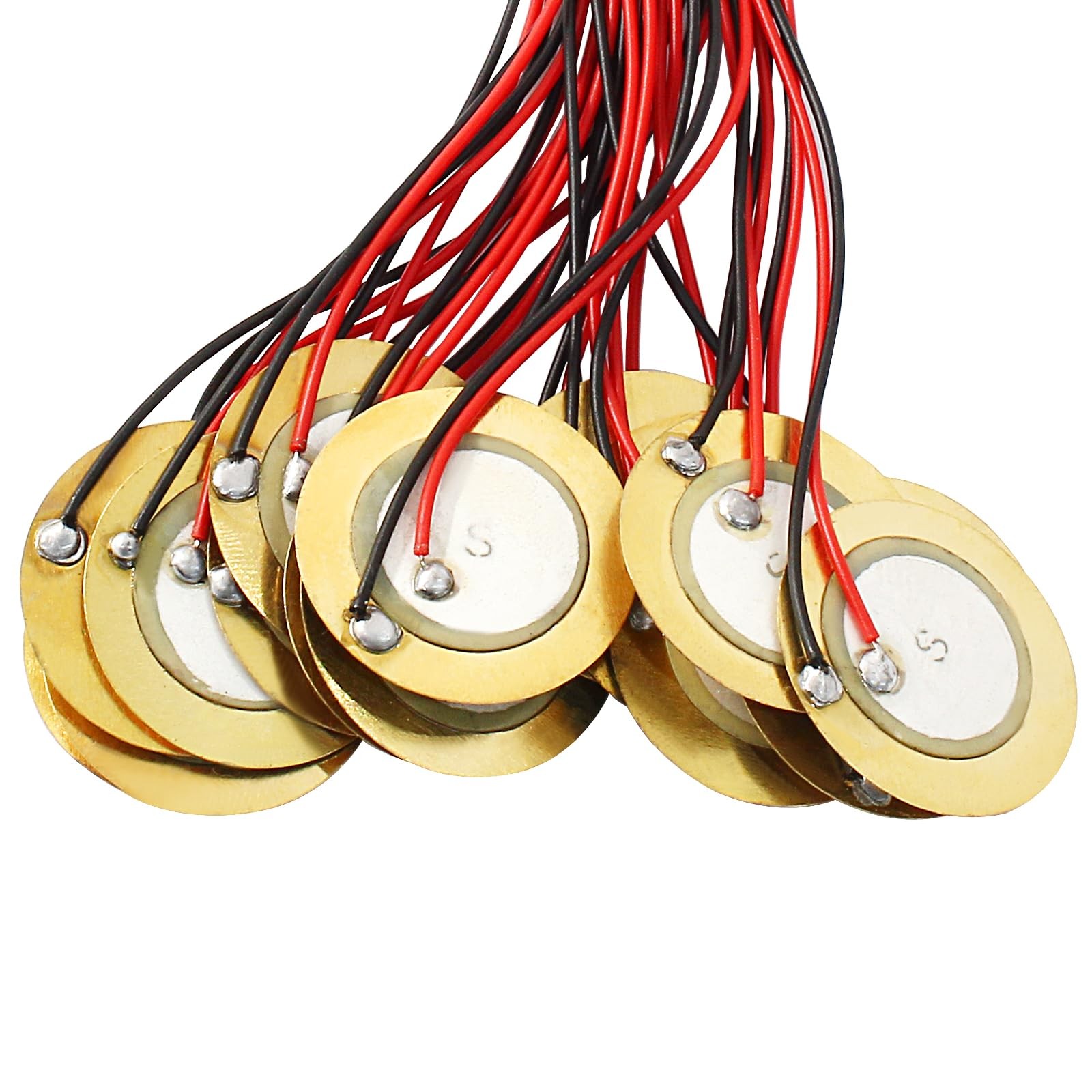 Jiozermi 20mm Piezo Discs, 20Pcs