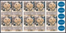Australia 2008 Working Dogs - Labrador $5 Booklet SG SB292  perfect mint
