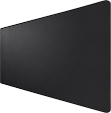 Large Gaming Mouse Pad XXL Desk Mat 31.5x15.7" Waterproof Non-Slip Black