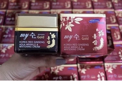 MY SU S II R GOLD Korea Red Ginseng White Cream 50ml ''MADE IN KOREA''.