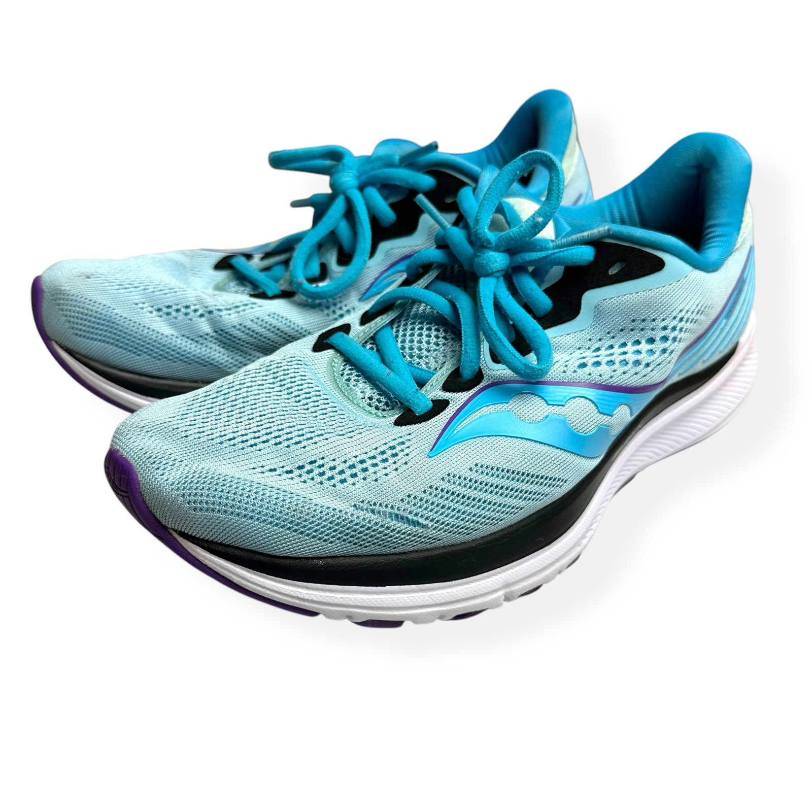 Saucony Ride 14 Women’s Running Sneakers Powder Blue S10650-20 Size 9 thumbnail 4