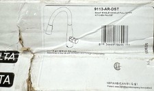 Delta 9113-AR-DST Essa Pull-Down Kitchen Faucet, Stainless NEW 