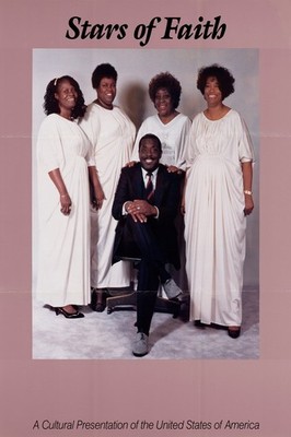   Stars of Faith Poster - A Cultural Presentation 24x36  - Premium Matte Print