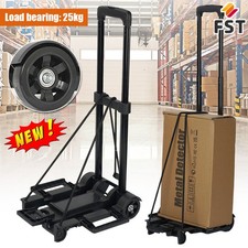 Folding Pull-up Foldable Cart with Wheels for Groceries For Home Office Shopping