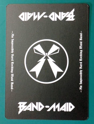 BAND-MAID Tour 2025 SAIKI Trading Cards Kuji Limited From Japan | eBay