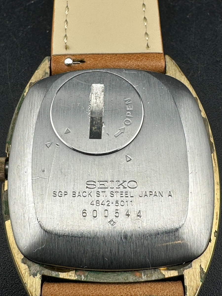 シロさんリクエスト】SEIKO GRAND QUARTZ 4842-5011 Grand Quartz 
