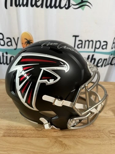 Kirk Cousins Signed Helmet Full Size Replica Atlanta Falcons Fantastic COA