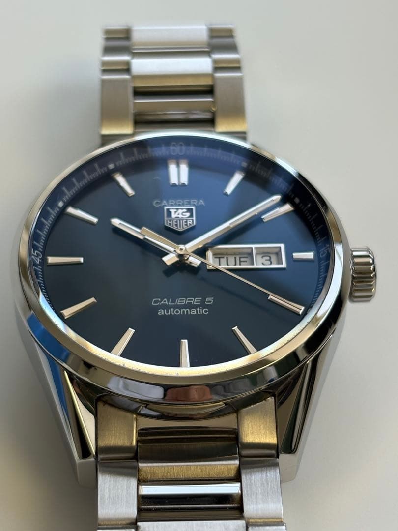 TAG HEUER CARRERA WAR201E BLUE AUTO 290558 image 6