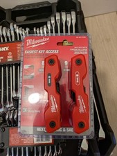 Milwaukee Folding Hex Key Set 17-Piece SAE/Metric Combination 48-22-2183
