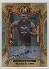 2022 Panini Gold Standard Rookies Platinum 45/49 Arnold Ebiketie #198 Auto 9r9
