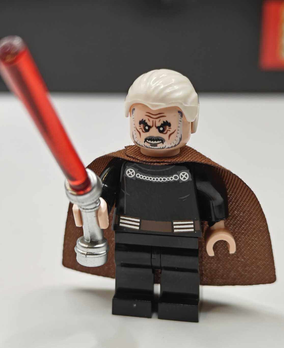 NEW Star Wars Count Dooku Custom Lego Minifigure Duel on Geonosis 75017