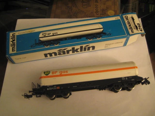 Marklin H0 4748 DB BP Petroleum Tank Car in its original box LNIB Ltd Edn 1988 - Image 4 of 4