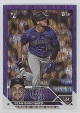 2023 Topps Update Purple Foil 588/799 Sean Bouchard #US216 0w8f