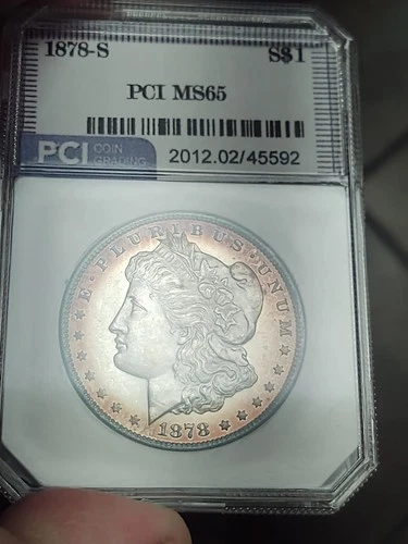 1878-S Morgan Silver Dollar Old Holder Uncirculated Unknown VAM