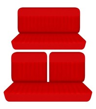 Fits 1959 To 1965 Ford Falcon 2 Door Front 50-50 Top And Rear Bench Seat Covers Fits 1959 To 1965 Ford Falcon 2 Door Front 50-50 Top And Rear Bench Seat Covers