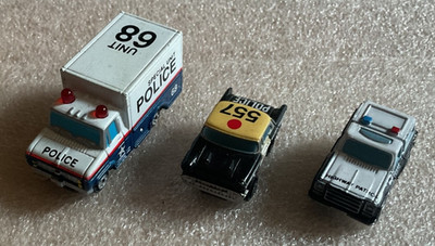 Micro Machines Ford Box Van / Chevy '57 Bel Air / Chevy Blazer Galoob