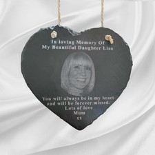 Personalised Engraved Photo Slate