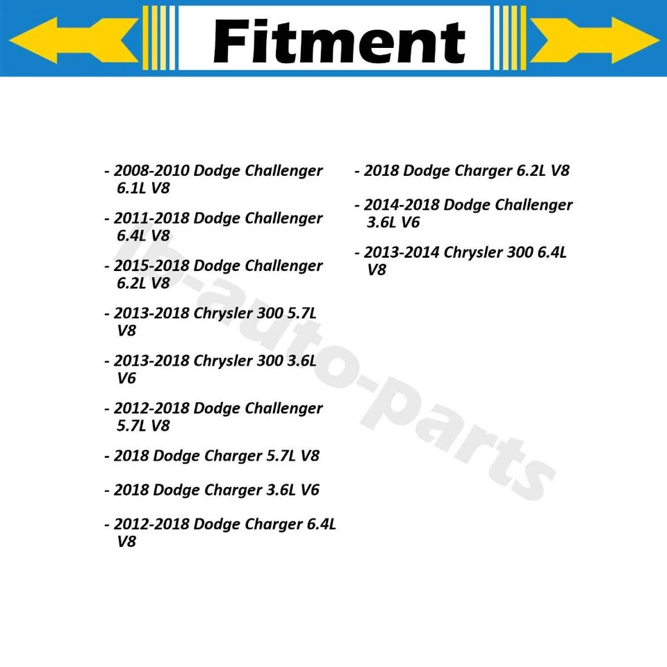Mangueira hidráulica de freio First Stop 4X Dorman para Dodge Challenger 2008-2018 - Imagem 2 de 4