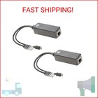 UCTRONICS do rozdzielacza Raspberry Pi PoE 5V [2-pak] - aktywna reklama PoE na micro USB
