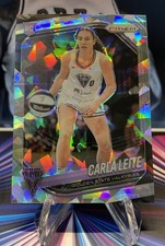 2025-26 Panini Prizm WNBA Carla Leite #6 Cracked Ice Rookie RC Valkyrie
