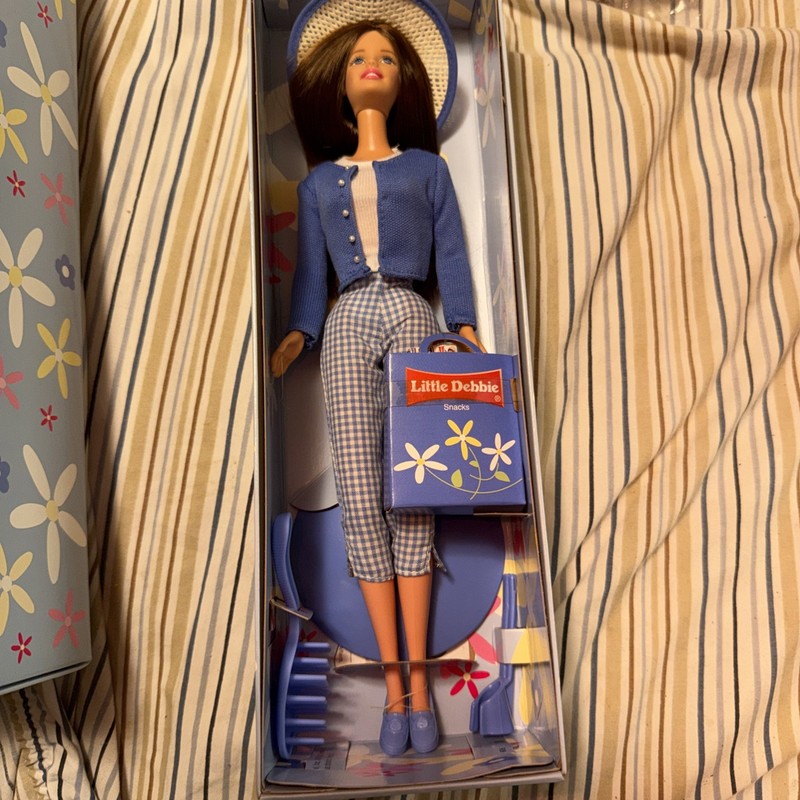 2001 ORIGINAL BARBIE 'LITTLE DEBBIE' DOLL AND BOX.