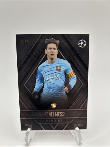 2025-26 Topps Total Football UCC Lionel Messi #6/99 SEALED