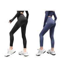 Women's Yoga Pants High Waisted Tummy Control Workout Gym Stretch Yoga Leggings