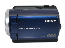 Sony Handycam DCR-SR47 Blue Touchscreen 60GB HDD 60x Optical Zoom Zeiss - Tested