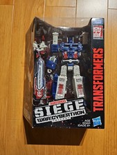 Transformers  War for Cybertron  Siege Leader Class Ultra Magnus Figure New