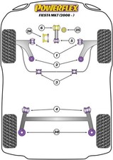 TRASERO SPRING SUPERIOR ISOLATOR PAD