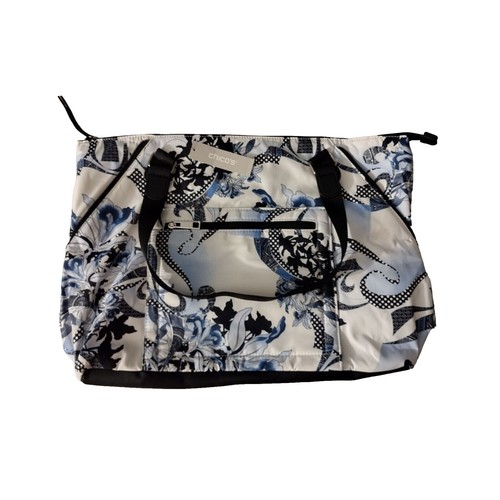 NWT CHICO'S Printed Zip Pouch with wrist strap | eBay